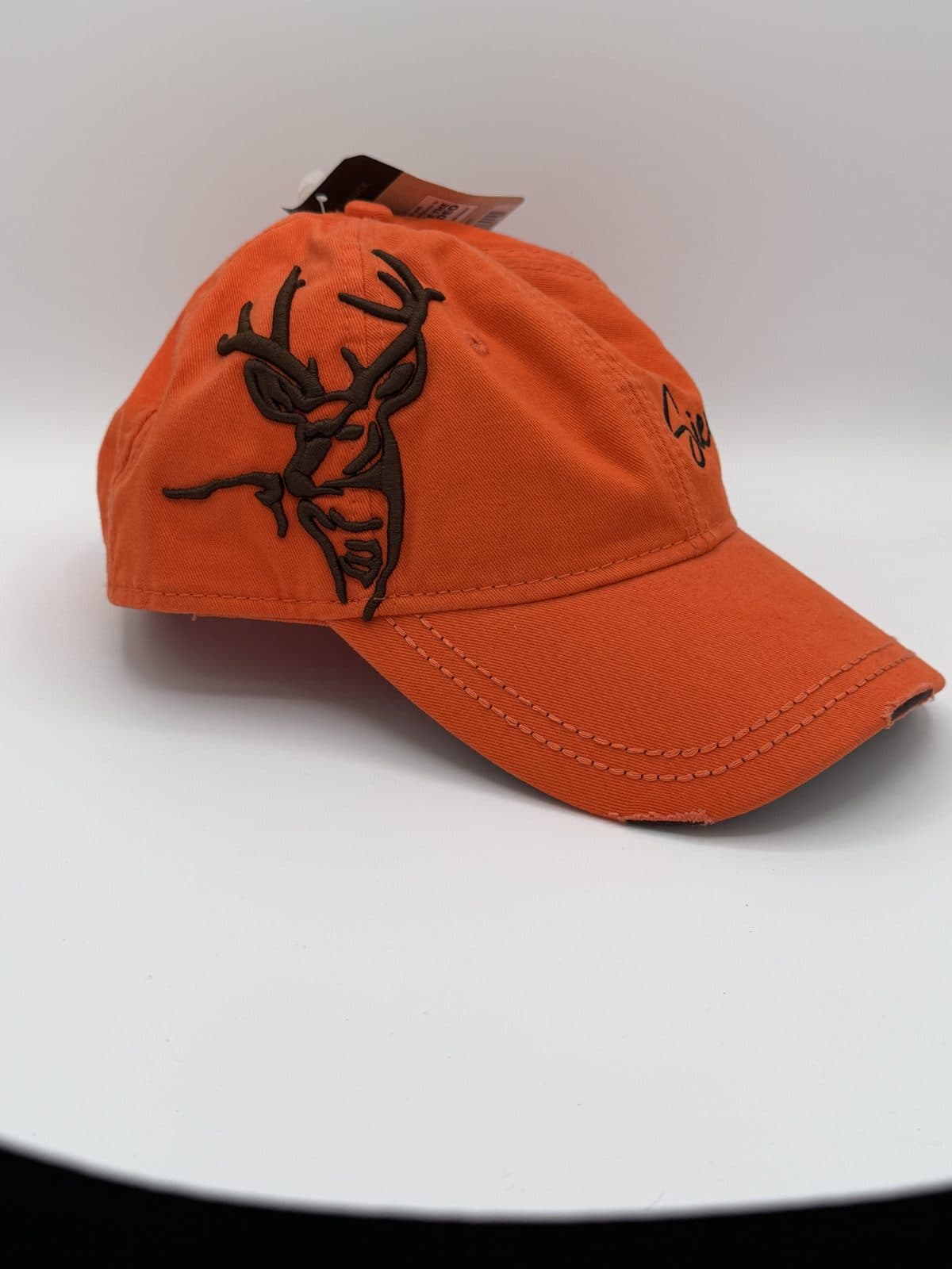 Orange Hunter Dad Hat view 2