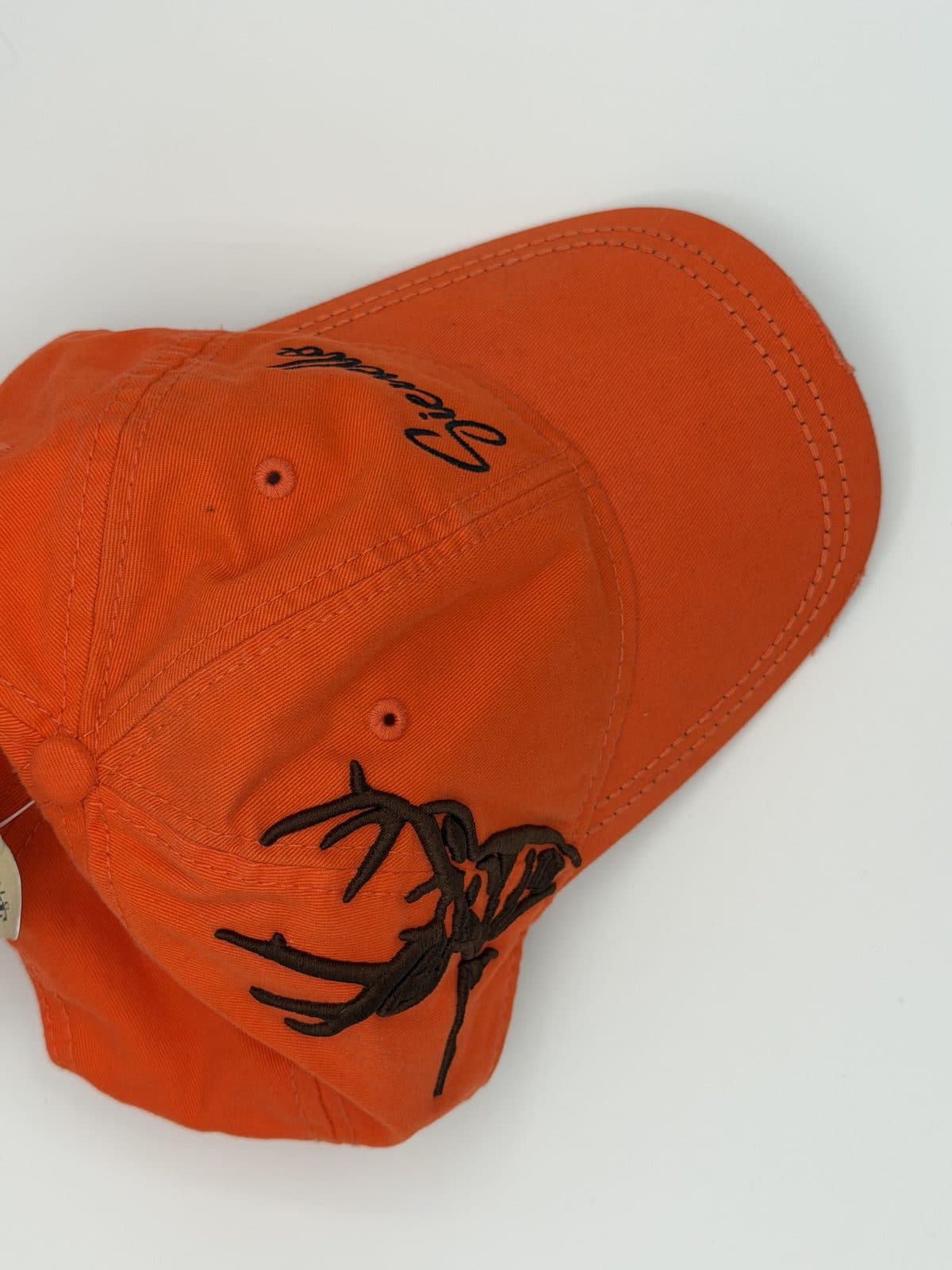 Orange Hunter Dad Hat view 7