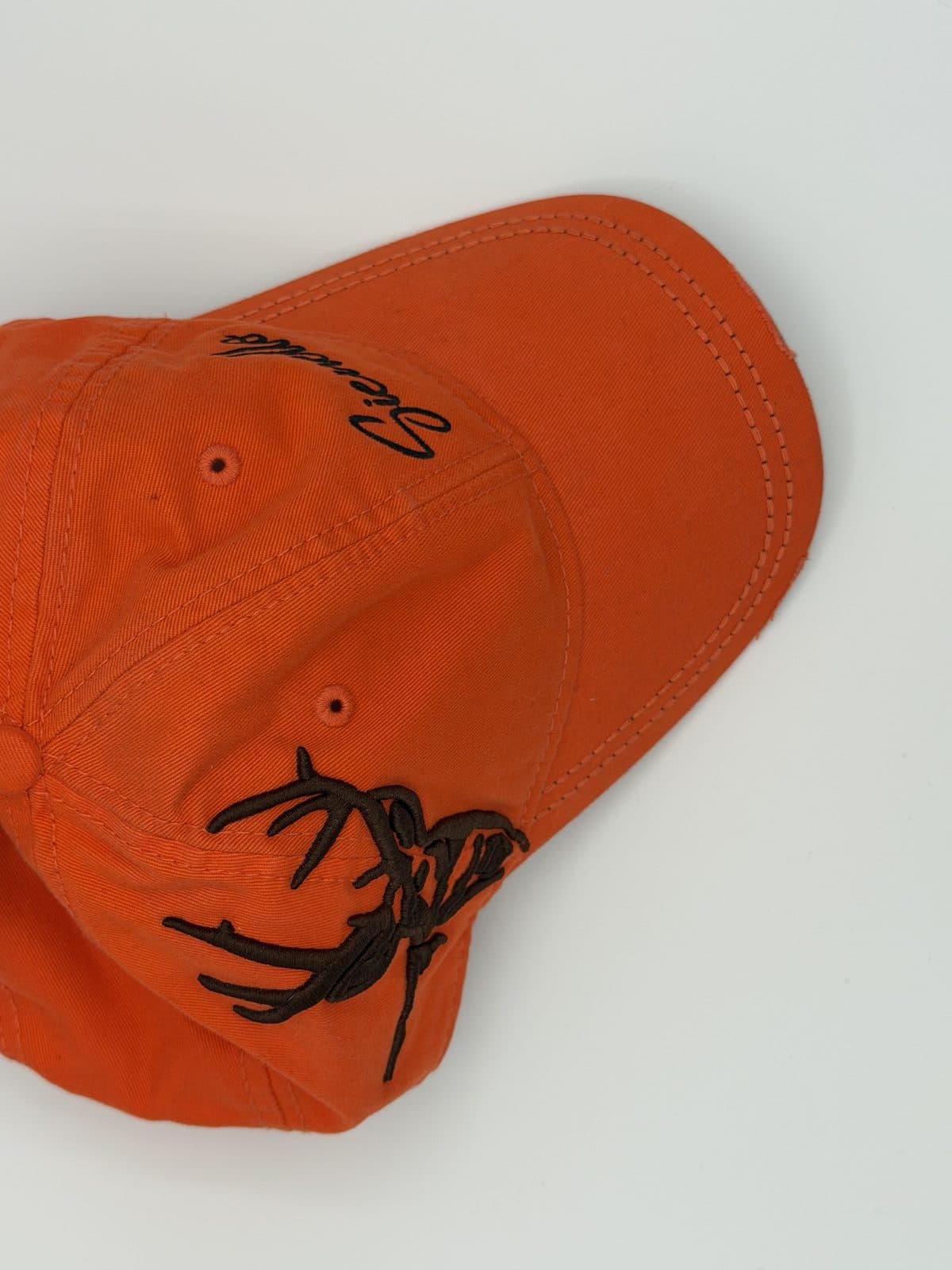 Orange Hunter Dad Hat view 8
