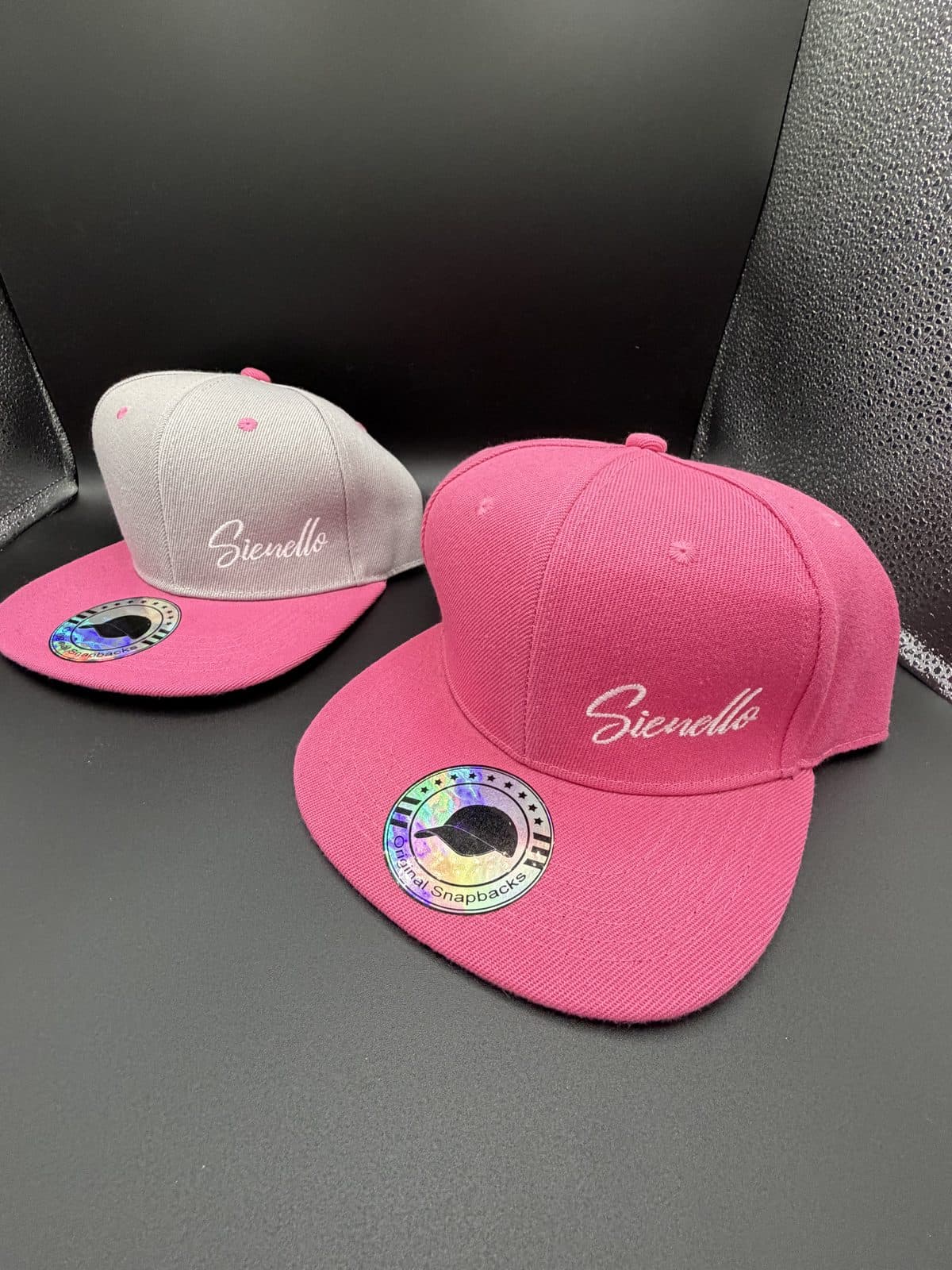 Pink Script Cap view 3