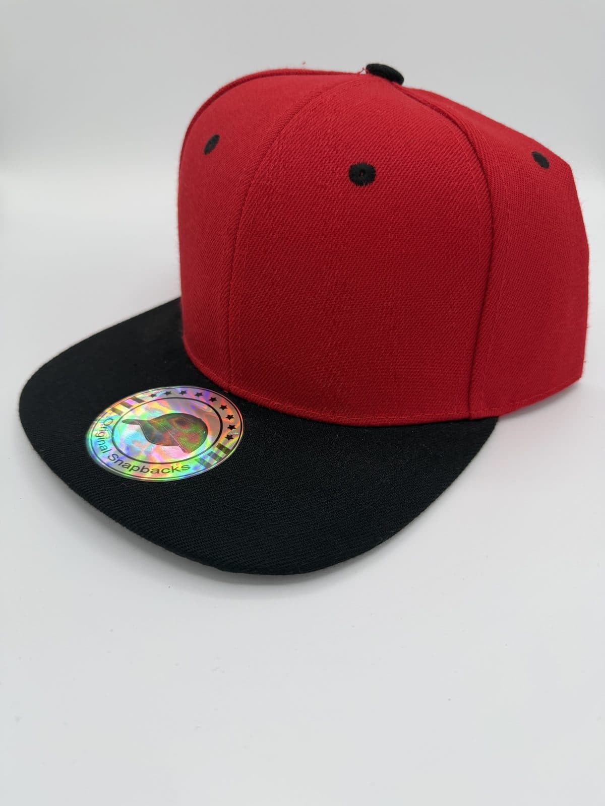Red Blackout Flat Brim view 2