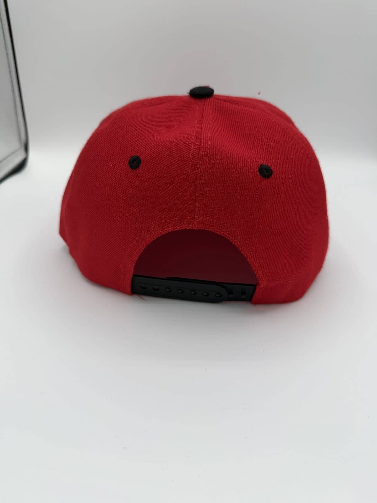 Red Blackout Flat Brim view 4