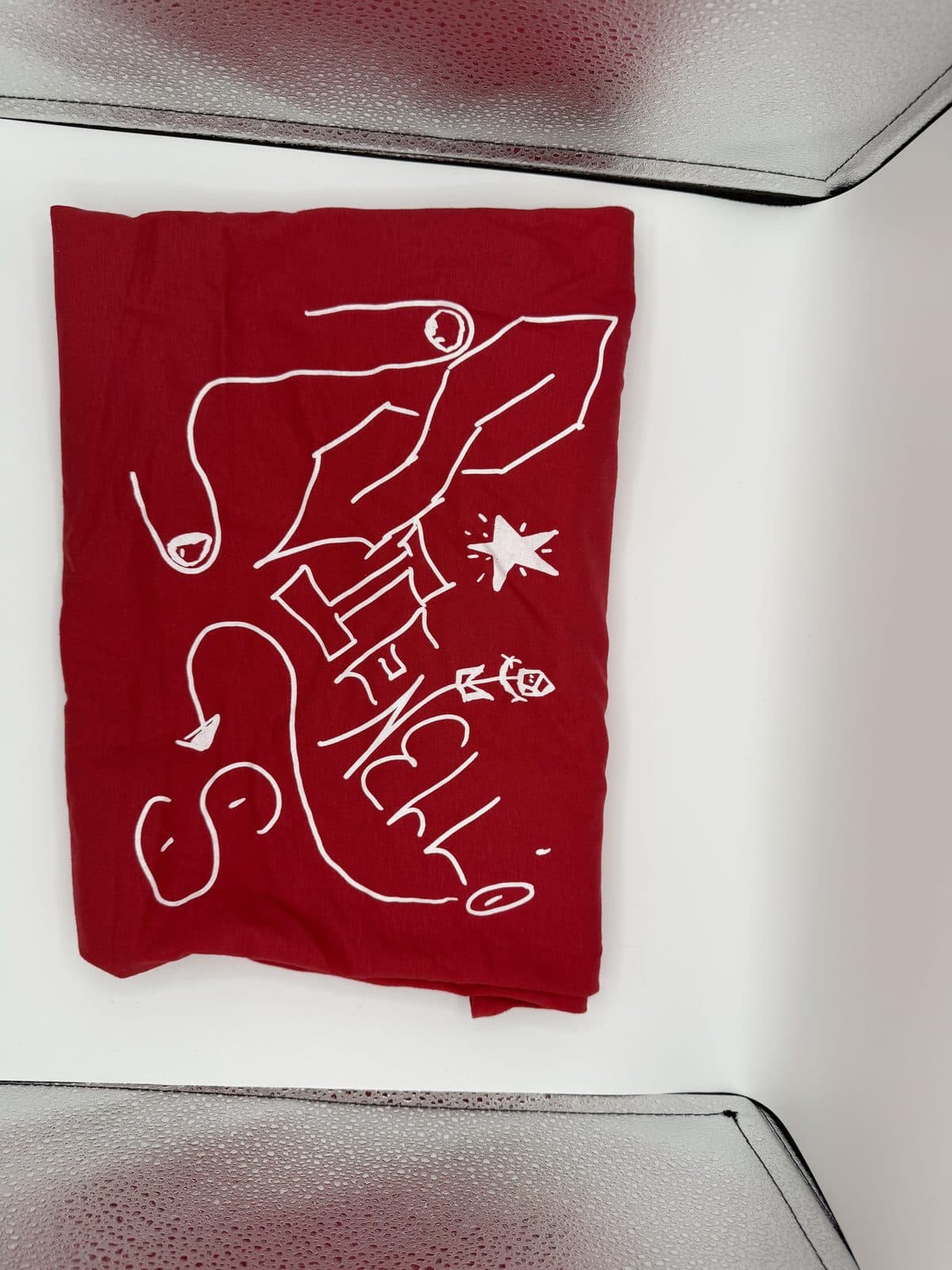 Red Sienello Logo Tee view 4