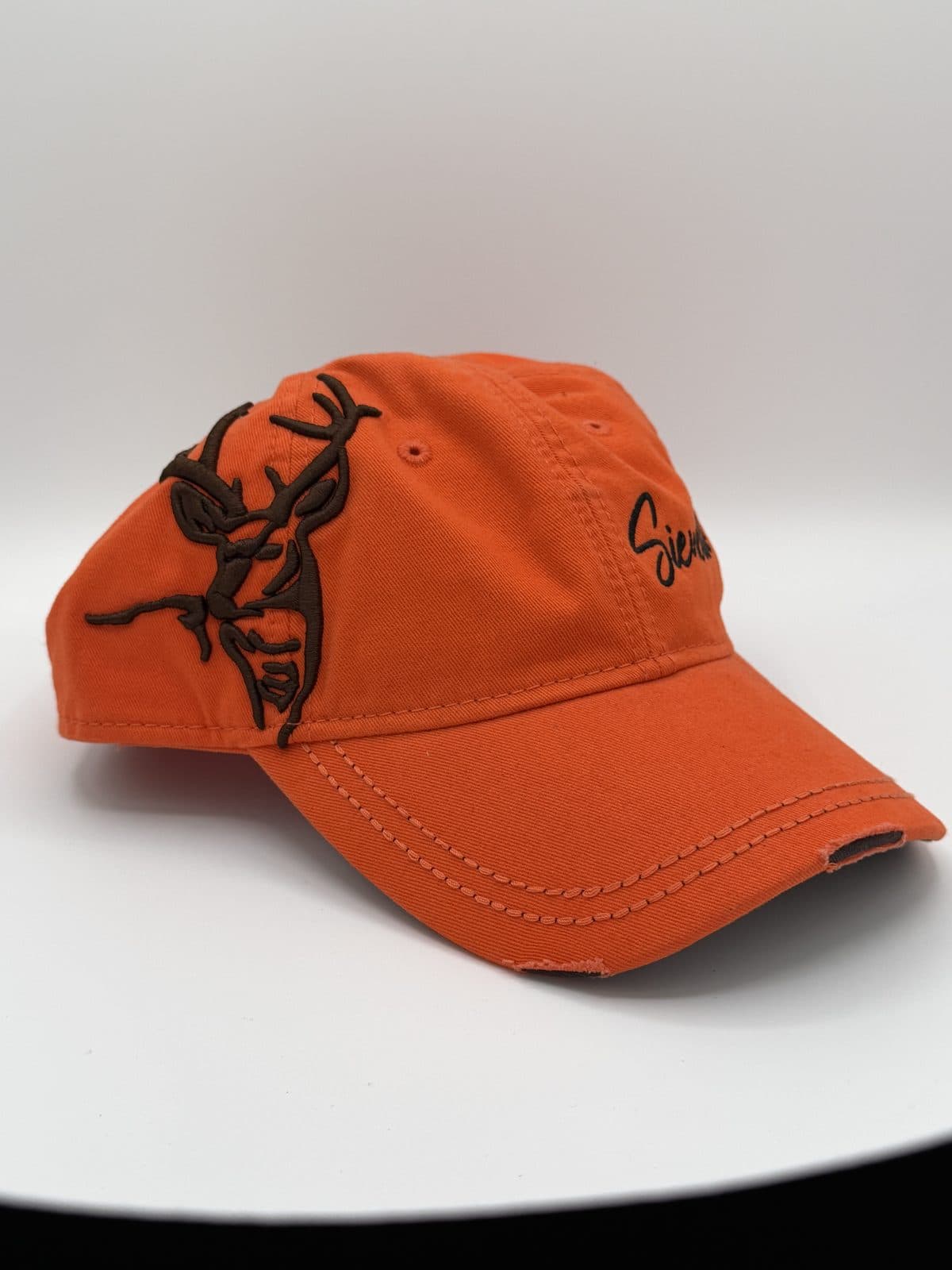 Orange Hunter Dad Hat