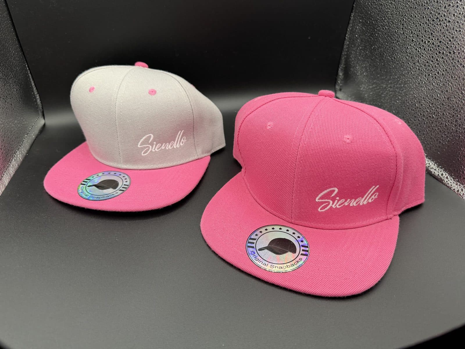 Pink Script Cap