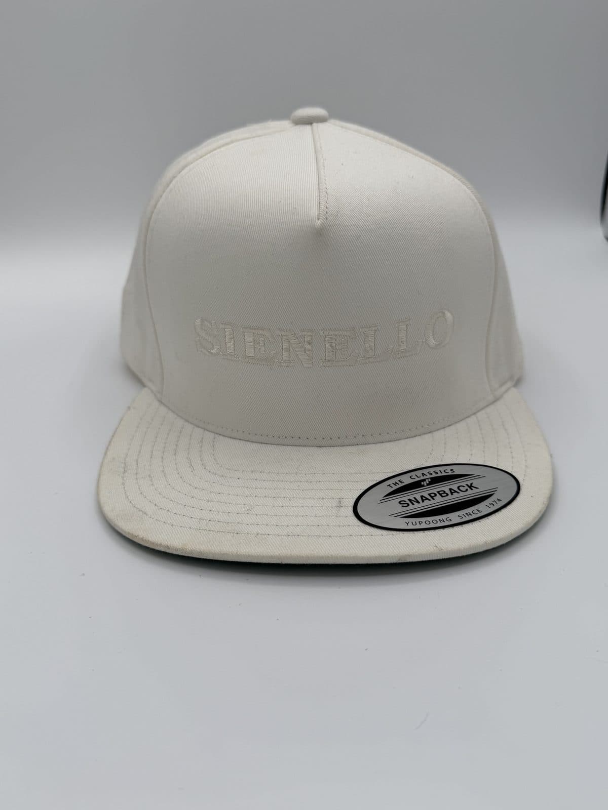 White Classic Snapback