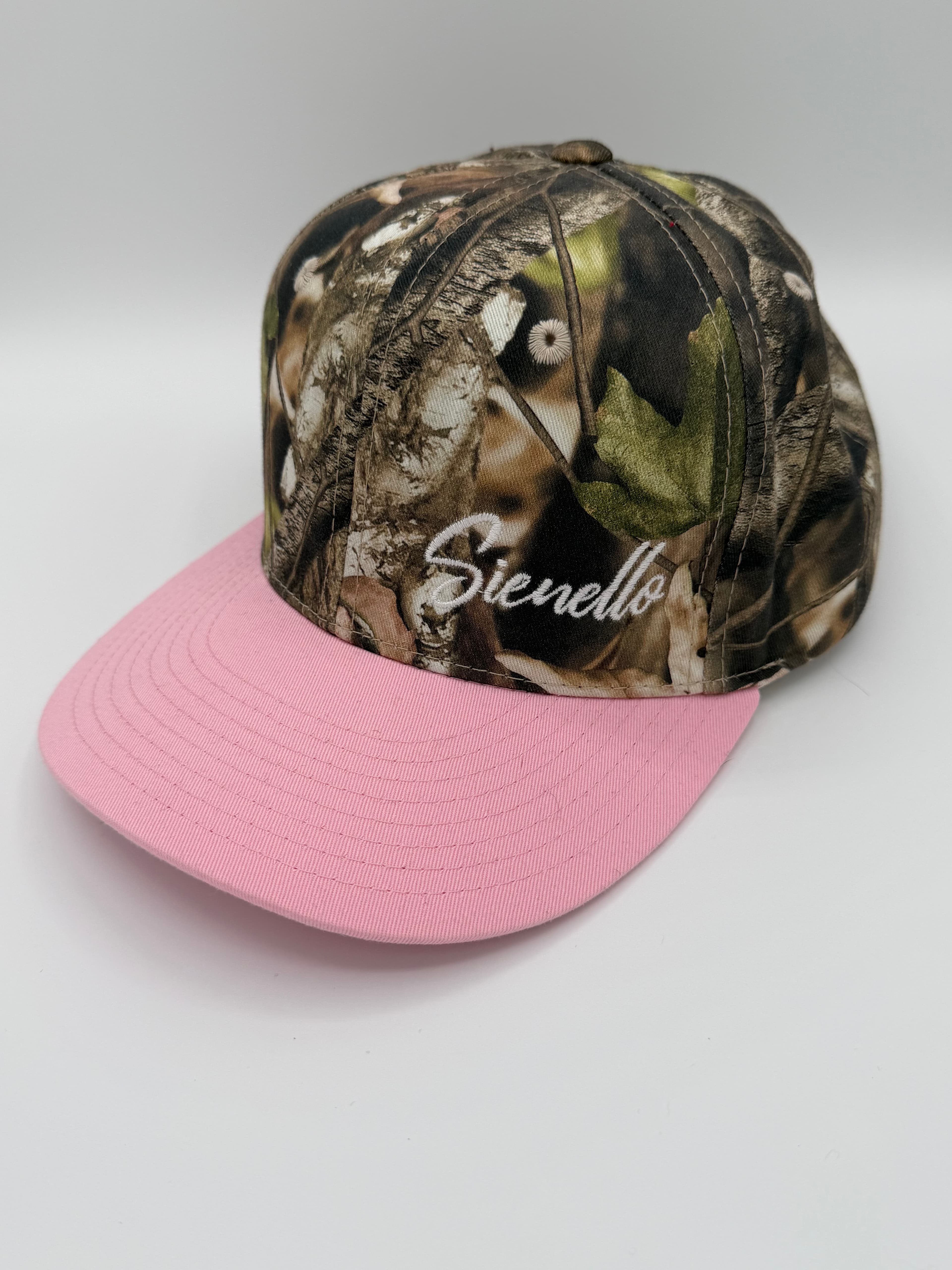 Pink Trail Camo Snapback